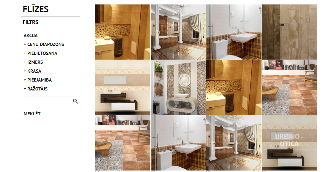 Ancienne page de catalogue