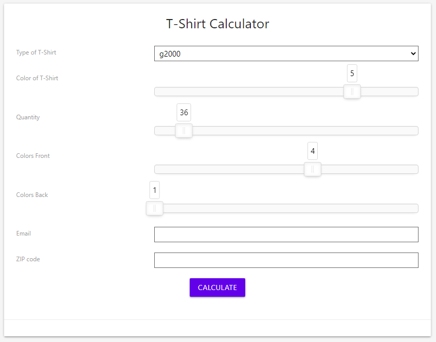 Nieuwe Web-gebaseerde Calculator