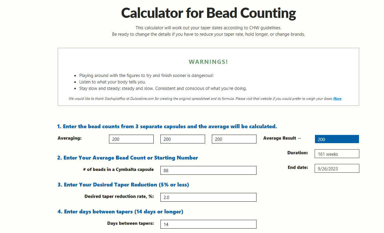 Bijgewerkte calculator met waarschuwingen, duidelijke UI-secties en verbeterde invoerbehandeling (Materialize CSS toegepast).